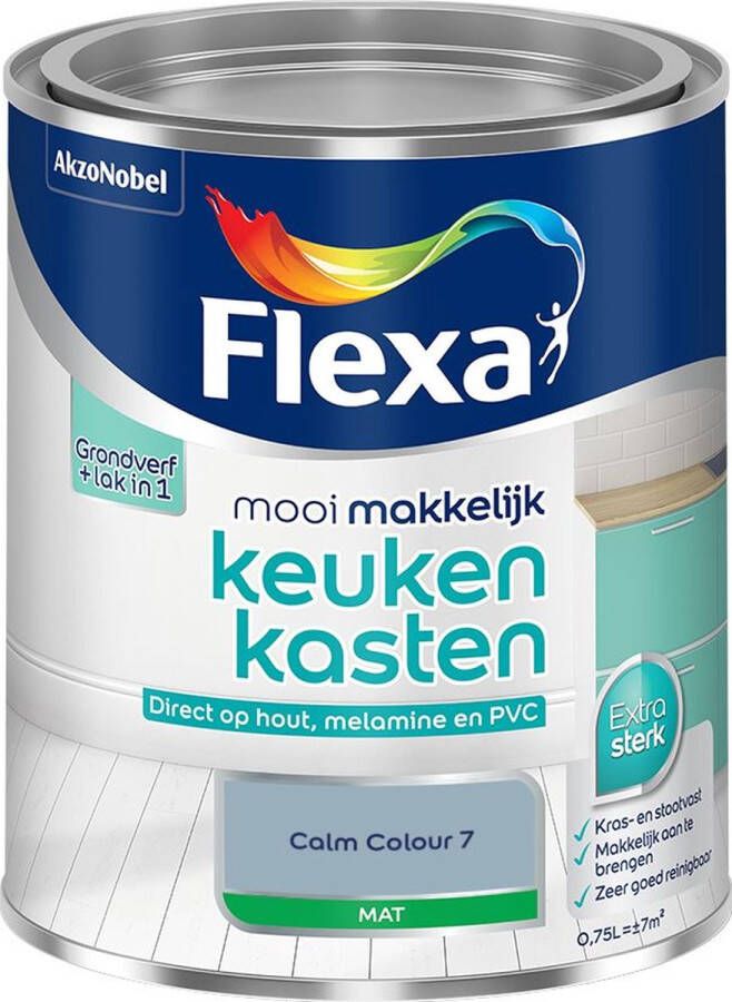 Flexa Mooi Makkelijk Meubels Mat Calm Colour 7 750 Ml