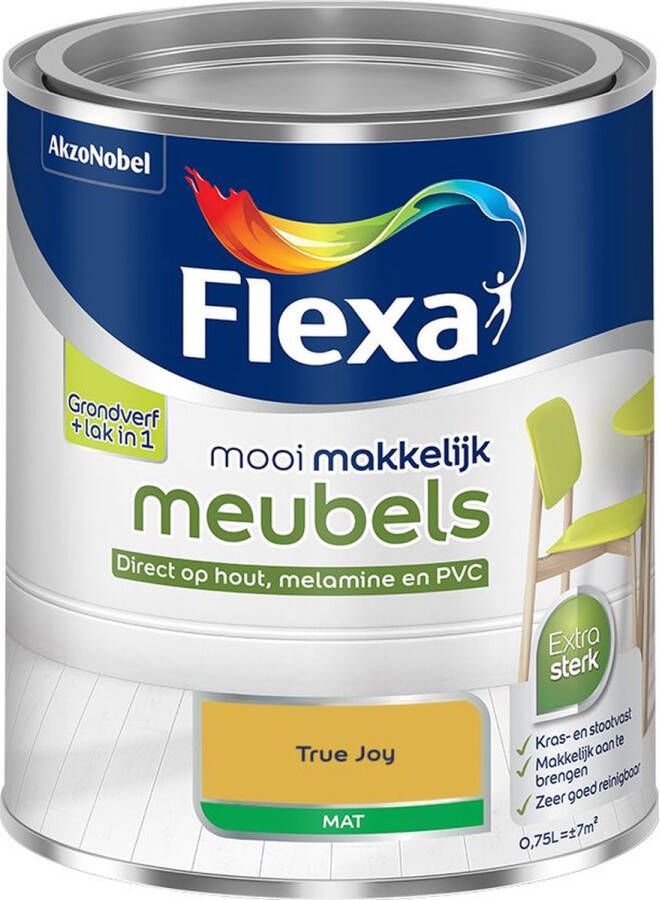 Flexa Mooi Makkelijk Meubels Mat True Joy Kleur van het Jaar 2025 0 75L