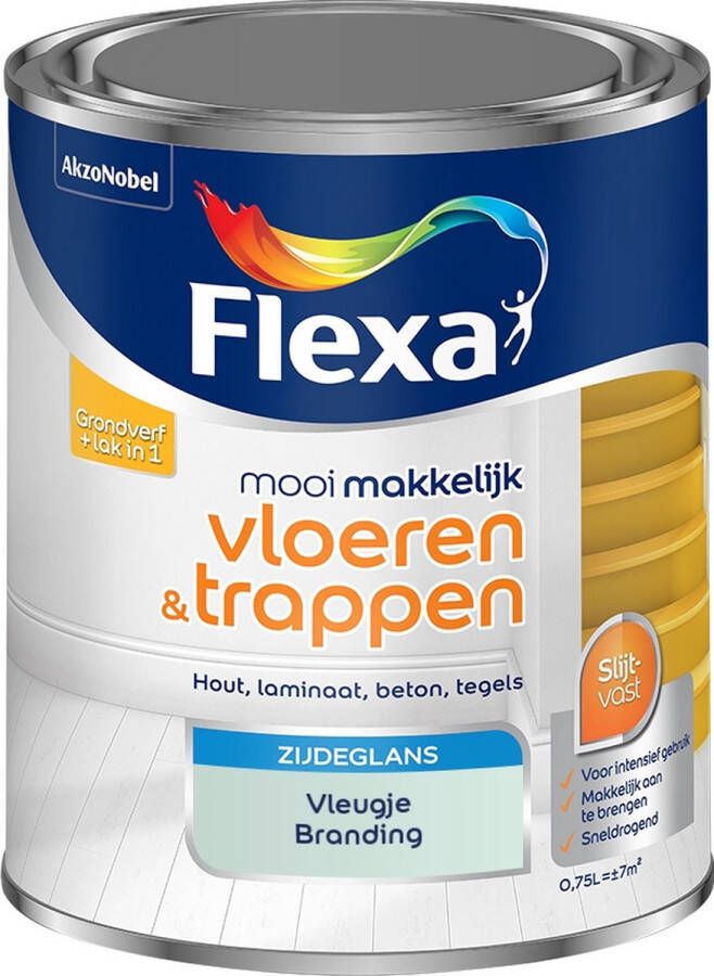 Flexa Mooi Makkelijk Verf Vloeren en Trappen Mengkleur Vleugje Branding 750 ml