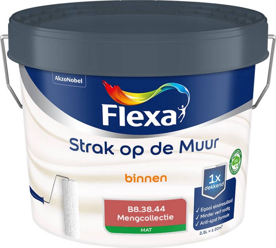 Flexa Strak op de muur Muurverf Mengcollectie B8.38.44 2 5 liter