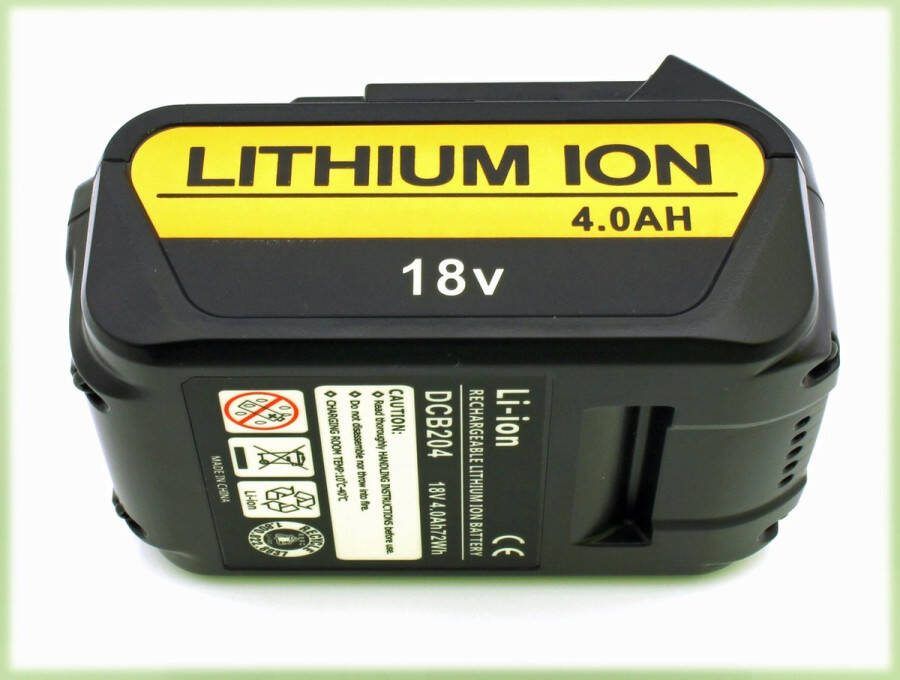 Flexmet Accu batterij voor DeWalt XR Li-ion 4000 mAh 18-20V