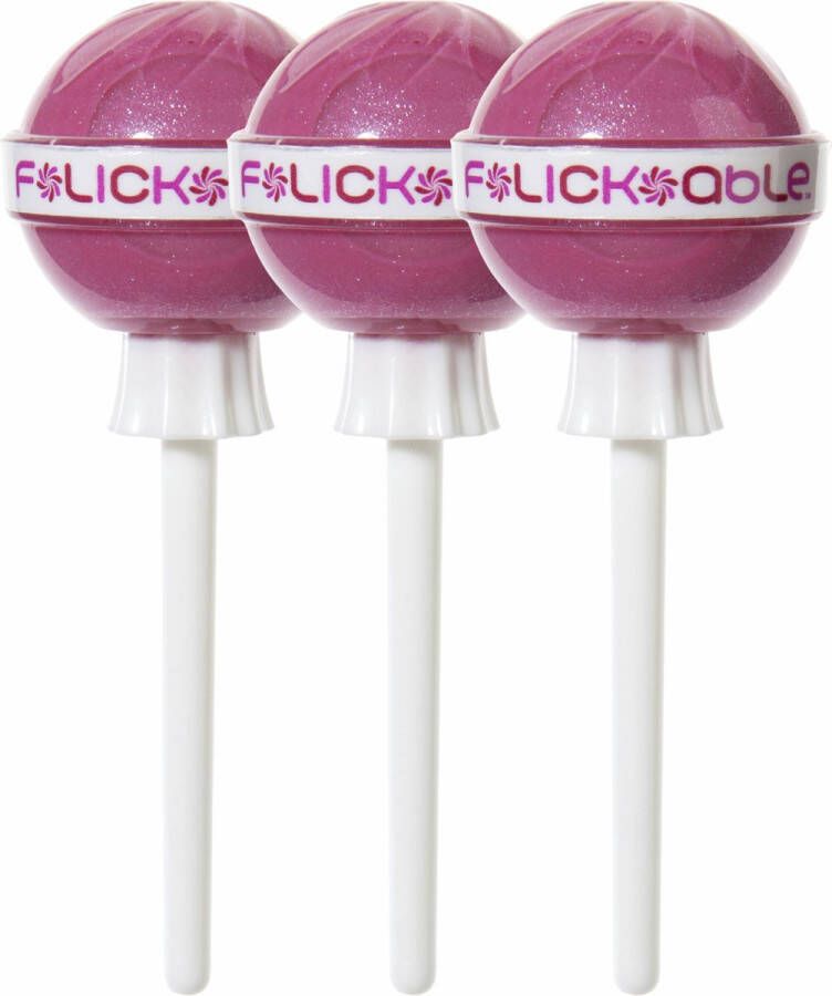 Flickable Luxe Lip Gloss Pop Do Ya Pink I'm Sexy 02 set van 3