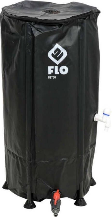 Flo Opvouwbare regenton 100L PVC 40 x 40 x 78 cm
