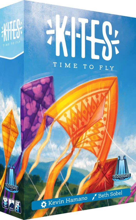 Floodgate Games Kites Spel Kaartspel Partyspel Engelstalig