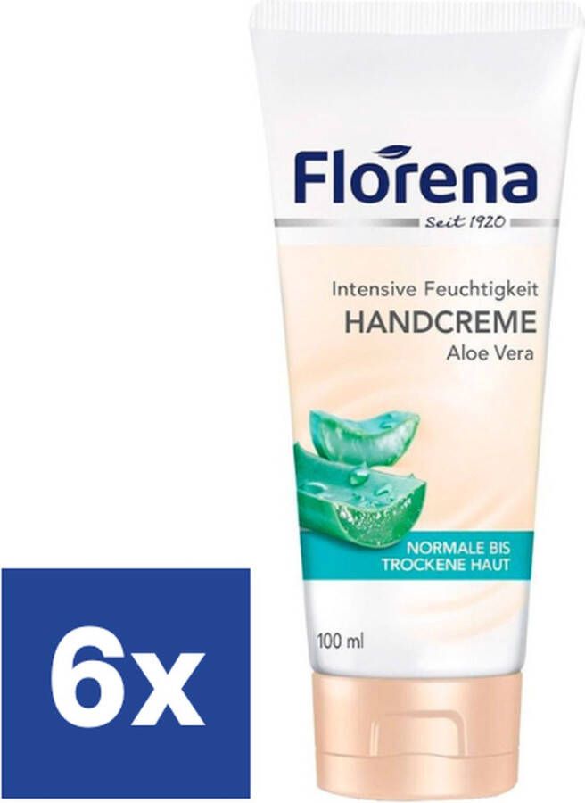 Florena Aloë Vera Handcrème 6 x 100 ml