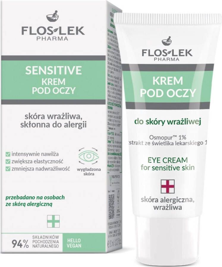 Floslek Oogcrème voor de gevoelige huid 30ml