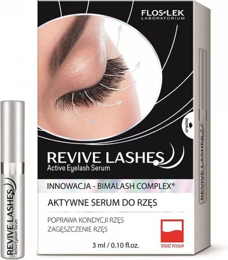 Floslek Revive Lashes actief wimperserum 3ml