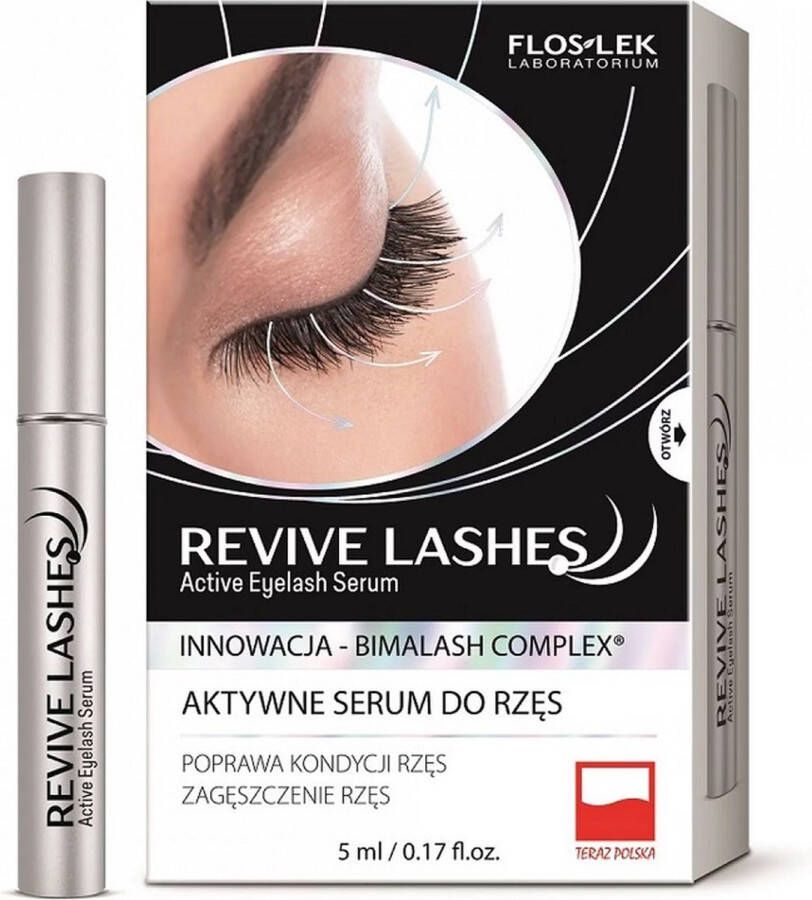 Floslek Revive Lashes actief wimperserum 5ml
