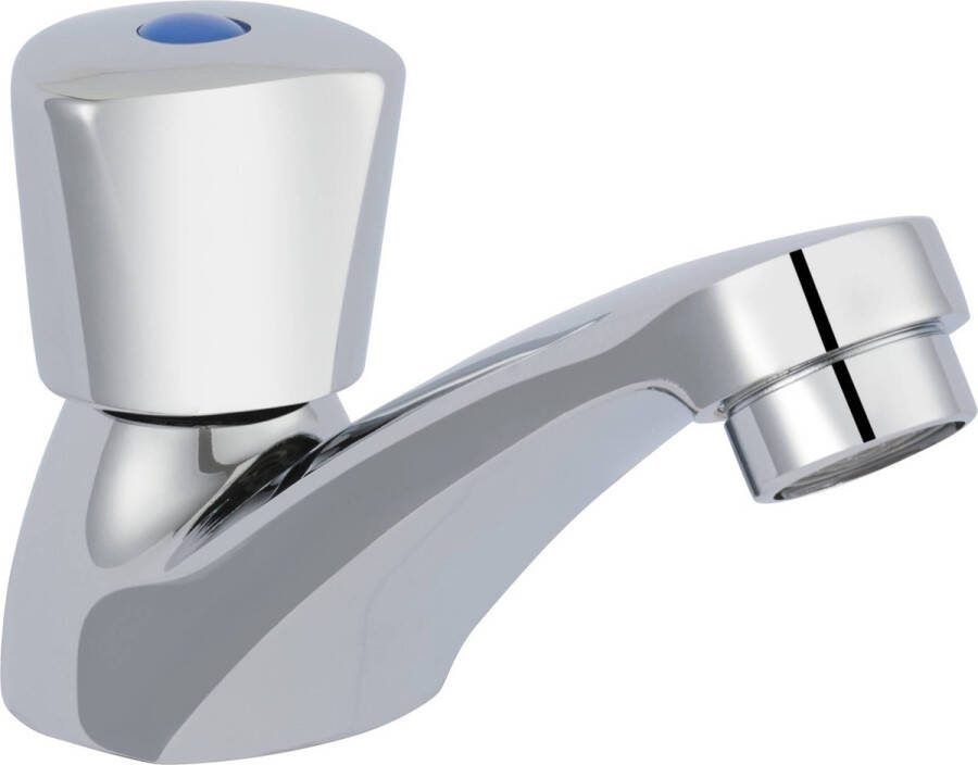 Flow Classic Fonteinkraan Chroom Toiletkraan Koudwaterkraan WC kraan