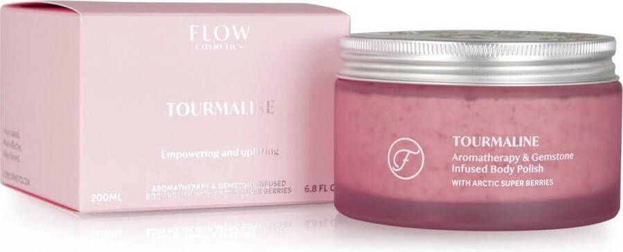 Flow Cosmetics Flow Tourmaline Aromatherapy & Gemstone Body Scrub 200 ml