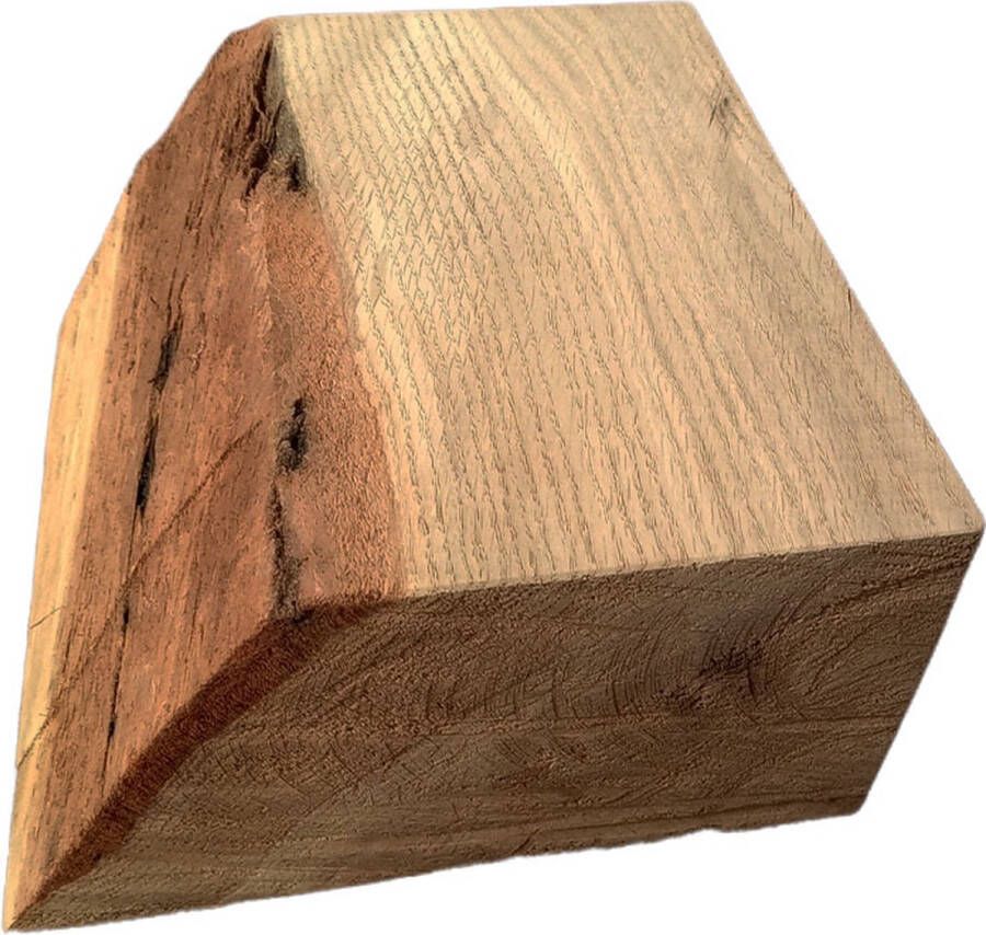 Floz Design houten deurstopper deurbuffer blok hout duurzaam en circulair