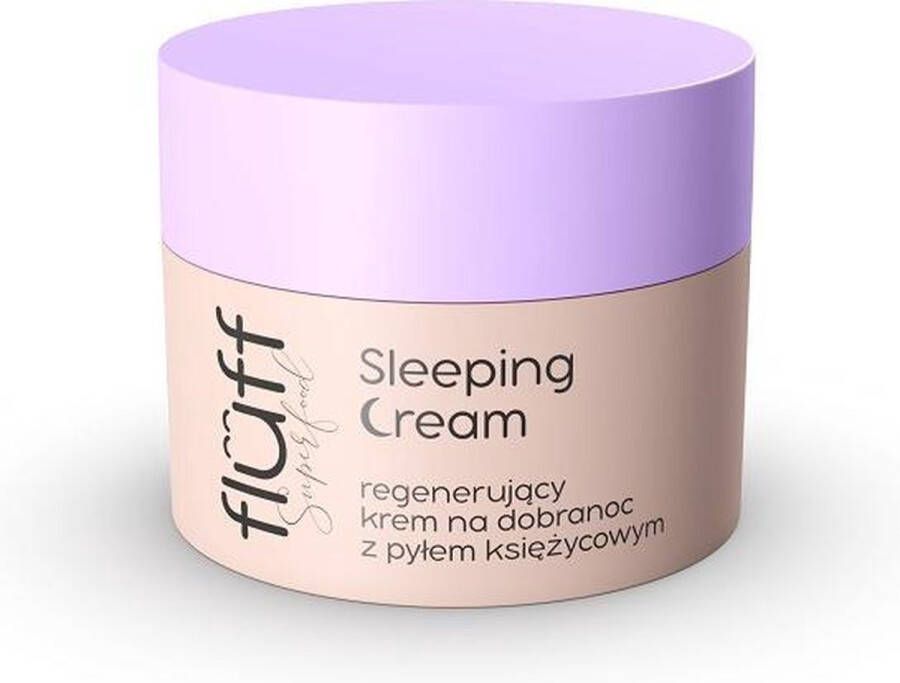 Fluff Sleeping Cream Nachtcrème Moonmilk 50ml.