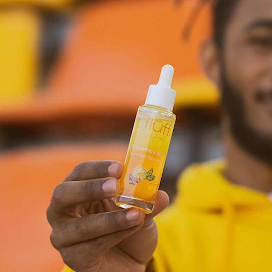 Fluff Turmeric and Vitamin C Booster Two-Phase Face Serum 40ml.