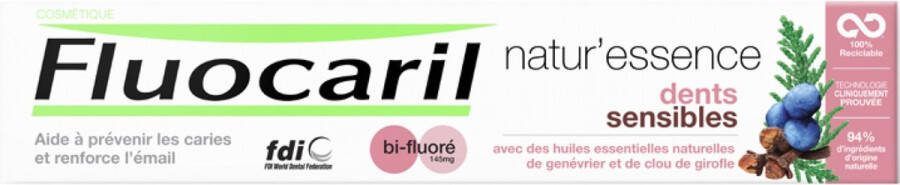 Fluocaril Natur'Essence Bi-Fluorescent Gevoelige Tanden Tandpasta 75 ml