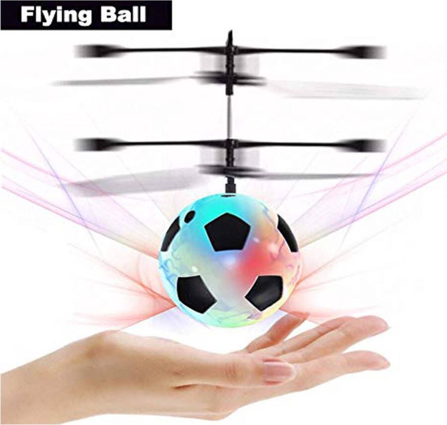 Flying Ball Zwevende bal Soccer hand bestuurbaar vliegende voetbal incl. USB oplaadbaar