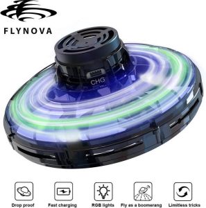 FlyNova Origineel Vliegende Spinner Rood met LED Original Flying Fidget Spinner