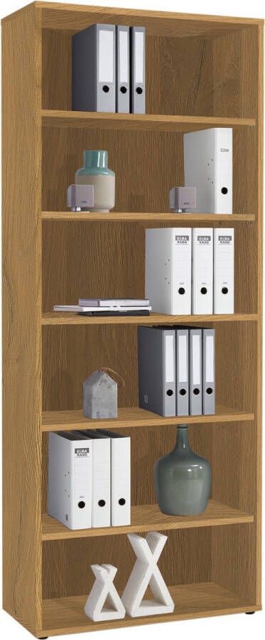 FMD Ordnerrek Calvi in 2 hoogtes veel opbergruimte verstelbare planken uitbreidbaar breedte: 89 cm