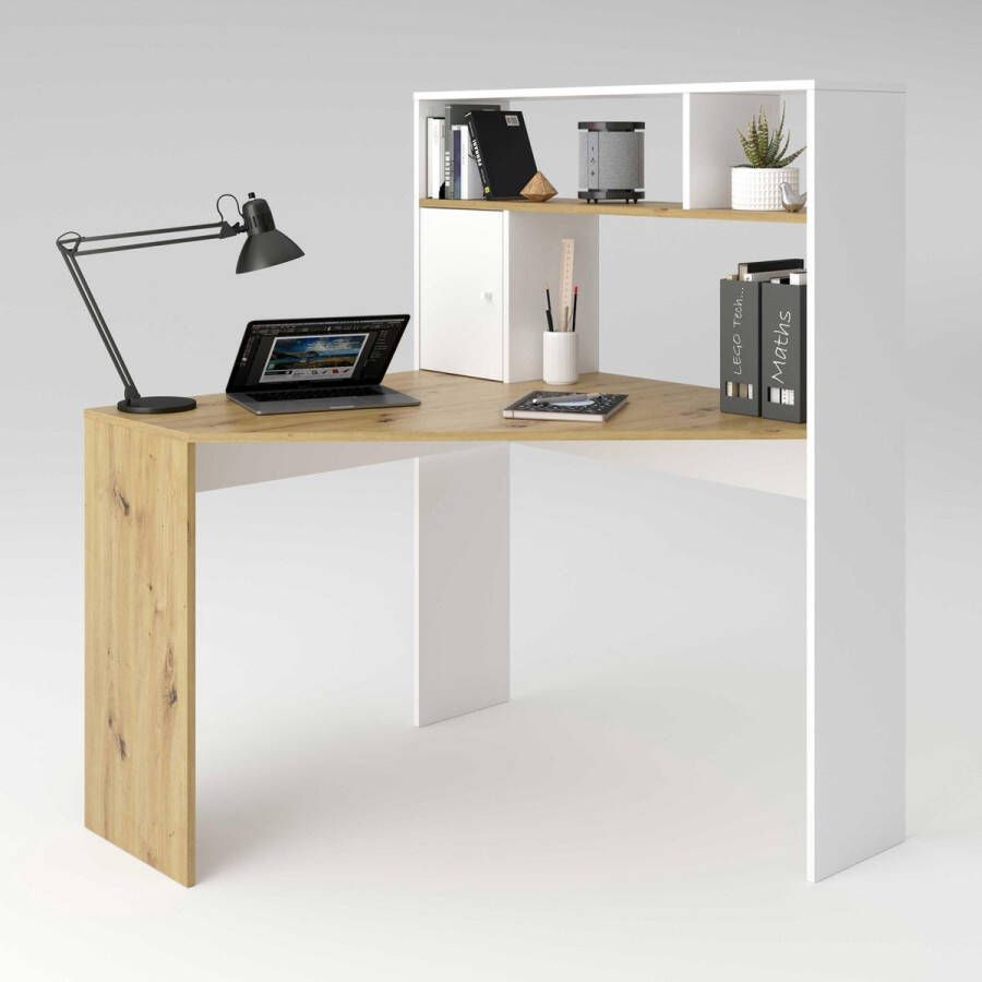 FMD Hoekbureau Barrys Hoekbureau met ombouwkast