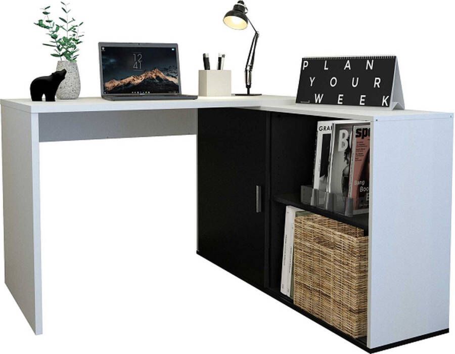 FMD Hoekbureau Valley Breedte 118 cm