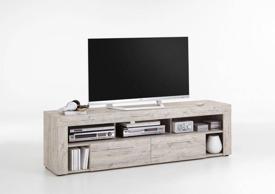 FMD TV Meubel Tv-meubel Vidi 180cm Grijs