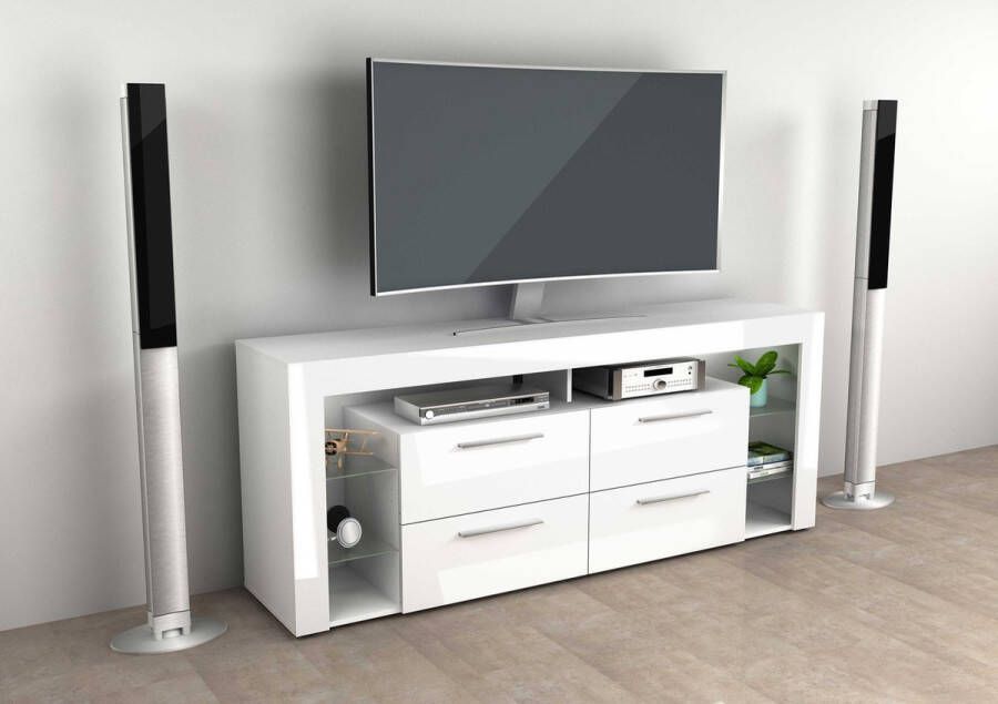 FMD TV Meubel Tv-meubel Vidi 180cm Wit
