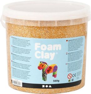 Foam Clay Metallic Goud 560 Gram