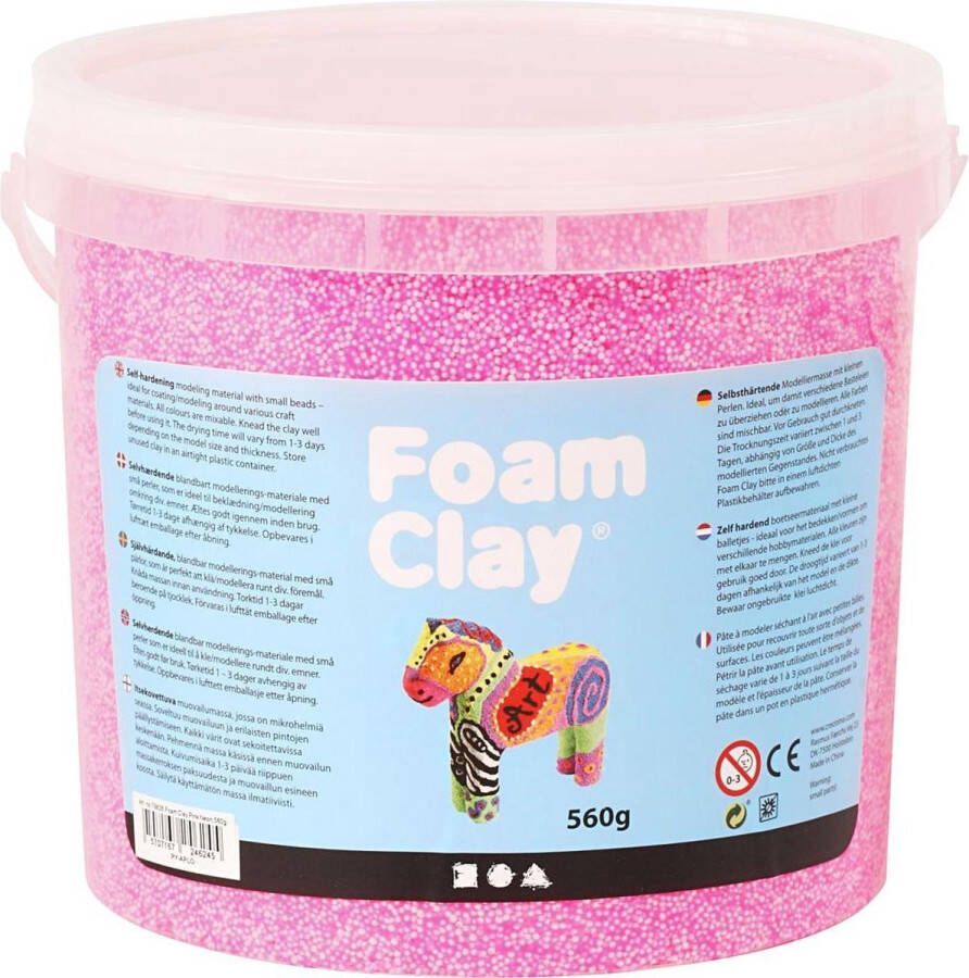 Foam Clay Klei 560 gr Neon Roze