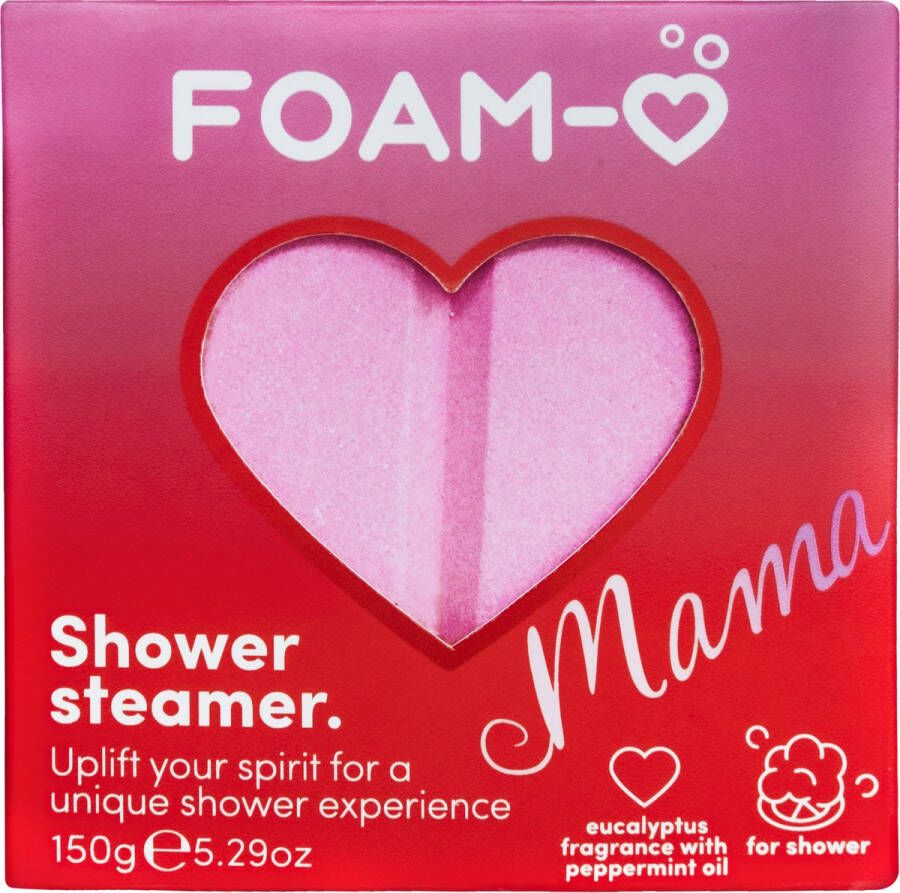 Foam-o Heart-Mama Shower steamer Single