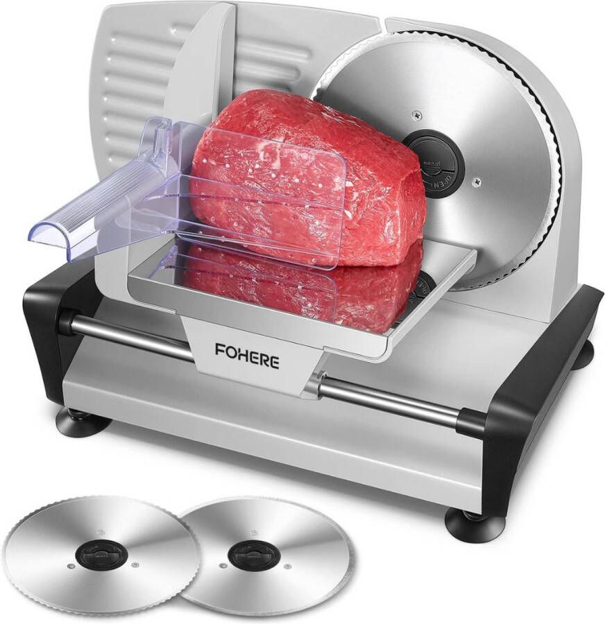 FOHERE TADES Vleessnijmachine Snijmachine Allessnijder Snijmachine Allessnijder Vleessnijmachine Voor Thuis Vlees Snijmachine