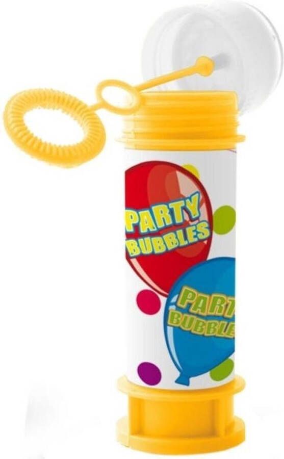 Folat 12x Bellenblaas Party Bubbles 60 ml speelgoed voor kinderen Uitdeelspeelgoed weggevertjes
