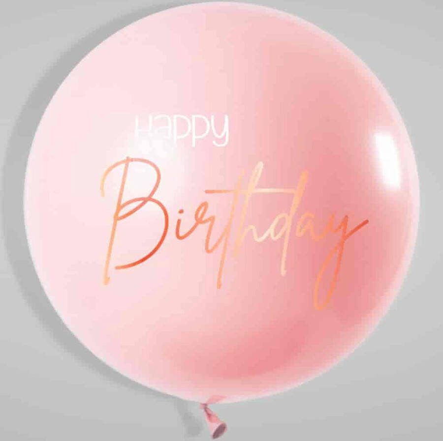 Folat Ballon Elegant Lush Blush XL 80cm