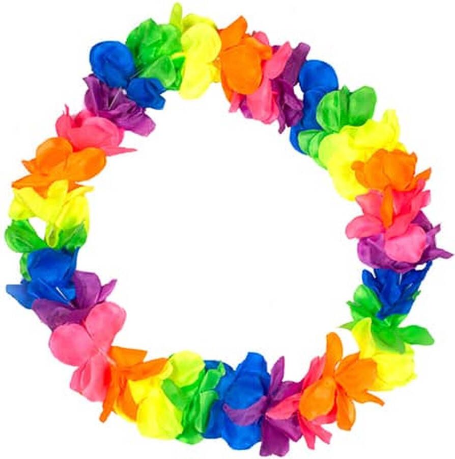 Folat Party Products Folat Hawaii Krans Neon Assorti