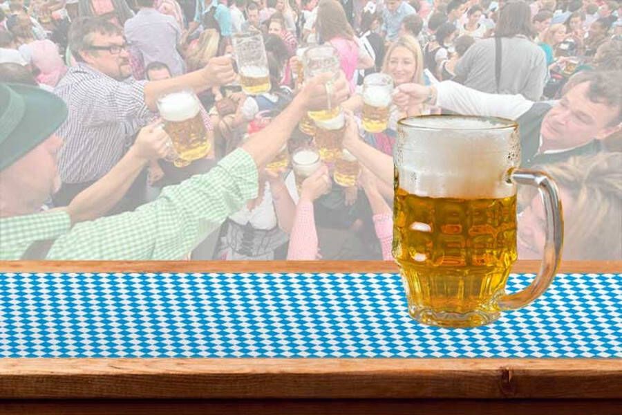 Merkloos Oktoberfest Tafelloper Oktoberfest 65 x 600 cm