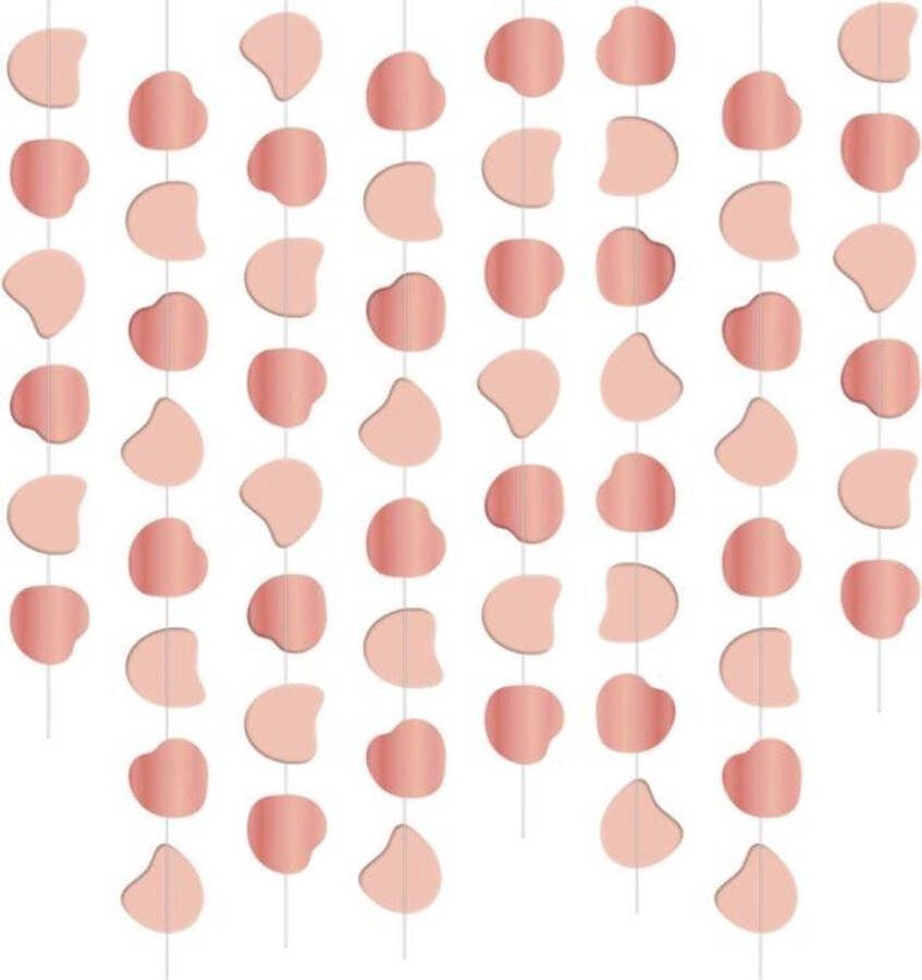 Folat Plafond Slingers Elegant Lush Blush 8 stuks
