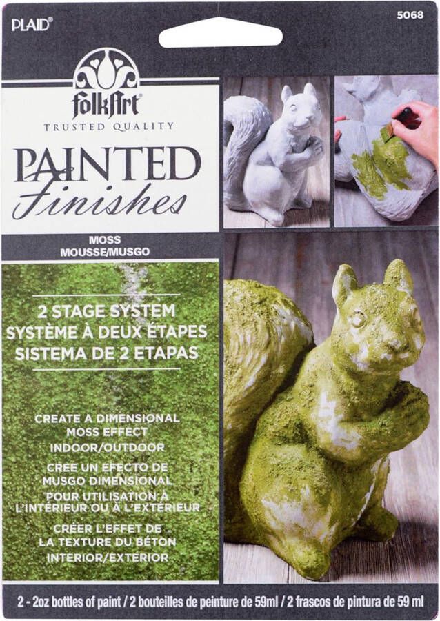 Folk Art Hobbyverf FolkArt • Painted Finishes carded moss kit 59ml