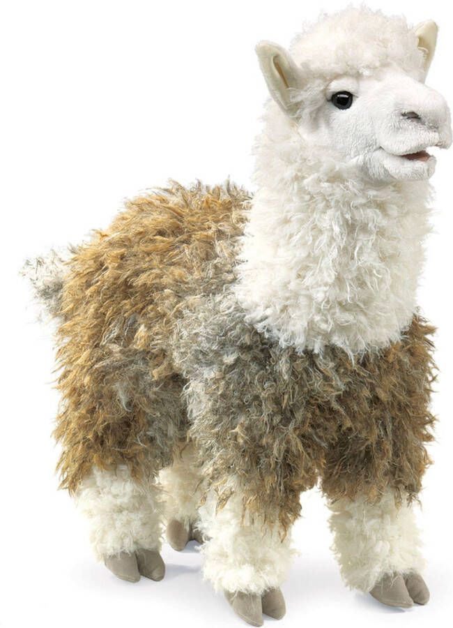 Folkmanis handpop Alpaca