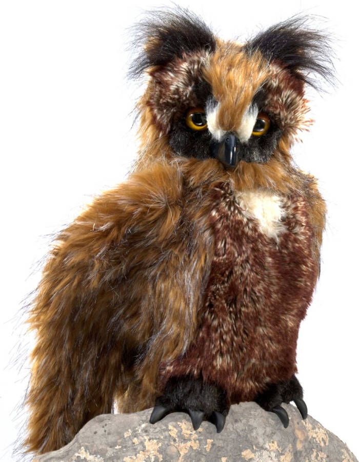 Folkmanis Handpop Gehoornde Uil Owl Great Horned Dier 1 stuk(s)