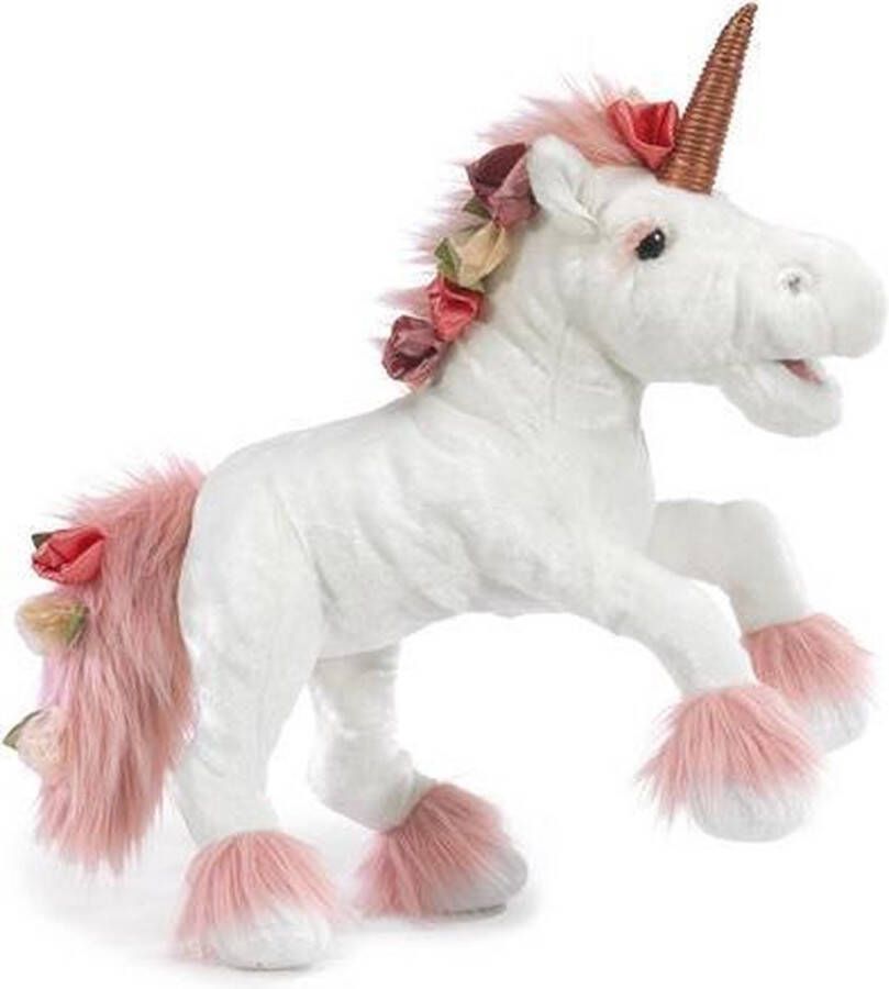 Folkmanis Unicorn Eenhoorn Einhorn Handpop Dier 1 stuk(s)