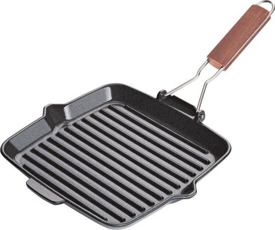 Fontignac by Zwilling Fontignac Grillpan gietijzer Vierkant 24 x 24cm