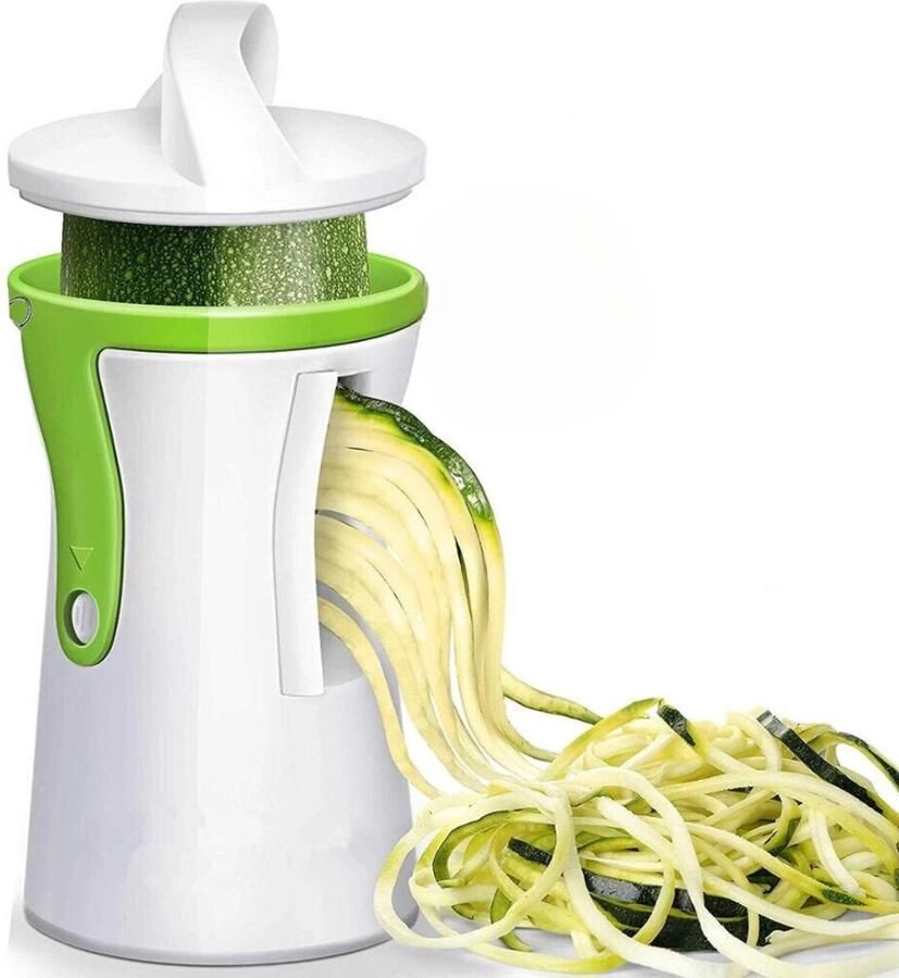 Foodie ™ Spiralizer Groentesnijder Plantaardige Spiral Slicer Courgette Pasta Maker Noodle Spaghetti Cutter Limetta