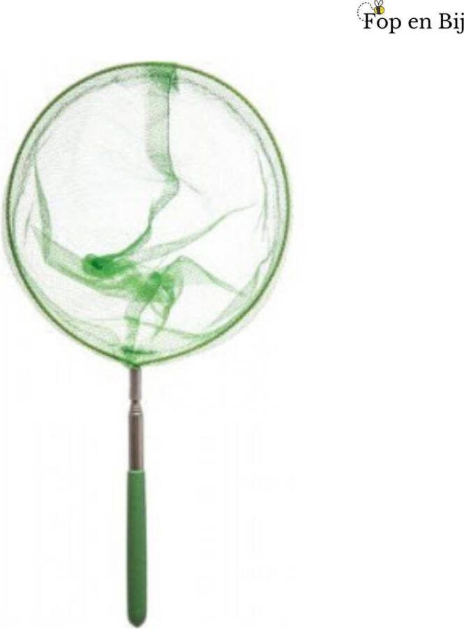 Fop en Bij Vlindernet groen Insectennet kinderen Insectenvanger visnet Speelgoed schepnetje vissen