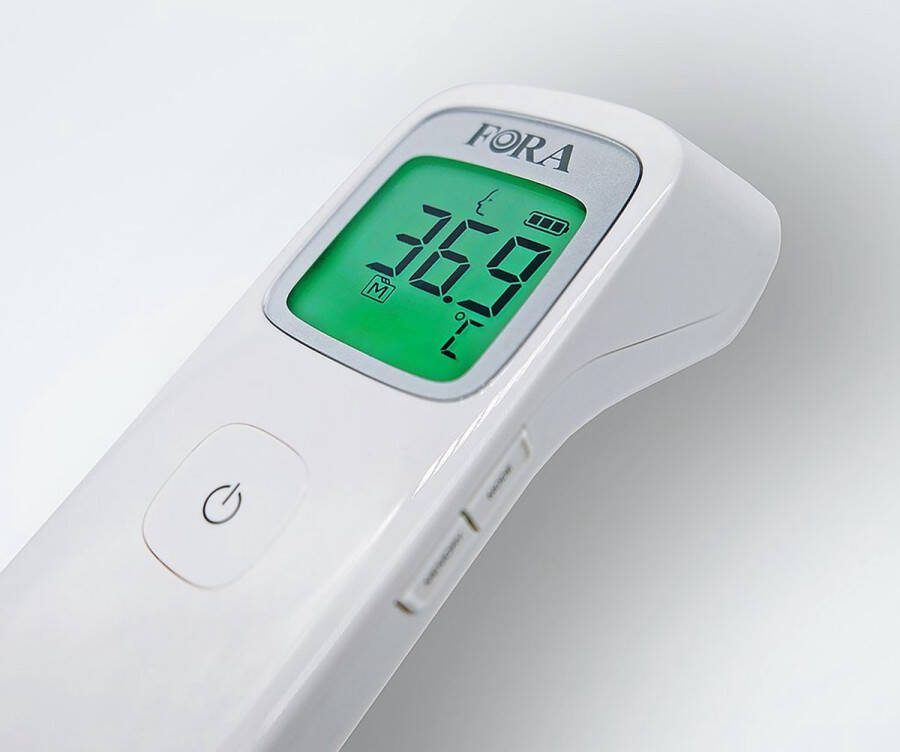 ForA FocusTemp IR42 Voorhoofdthermometer Koortsthermometer Contactloos