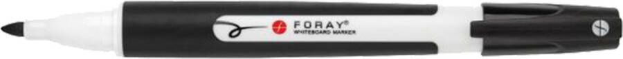 Foray Whiteboard Markers Pen Style Black 12 stuks