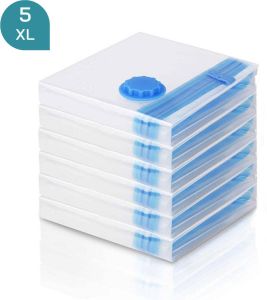 ForDig XL Vacuumzakken (5 stuks) Plastic Transparant 110 x 80 cm