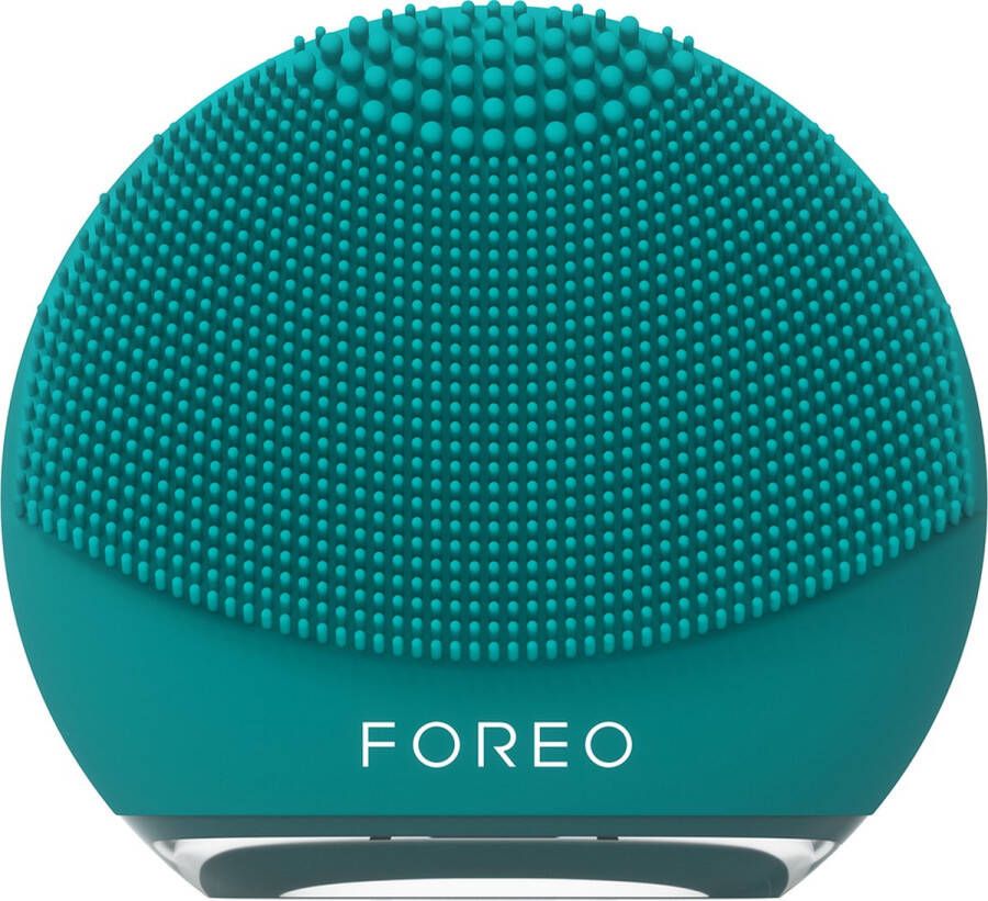 FOREO LUNA 4 go 2-zone gezichtsreinigingsborstel en verstevigingsapparaat voor alle huidtypen Evergreen