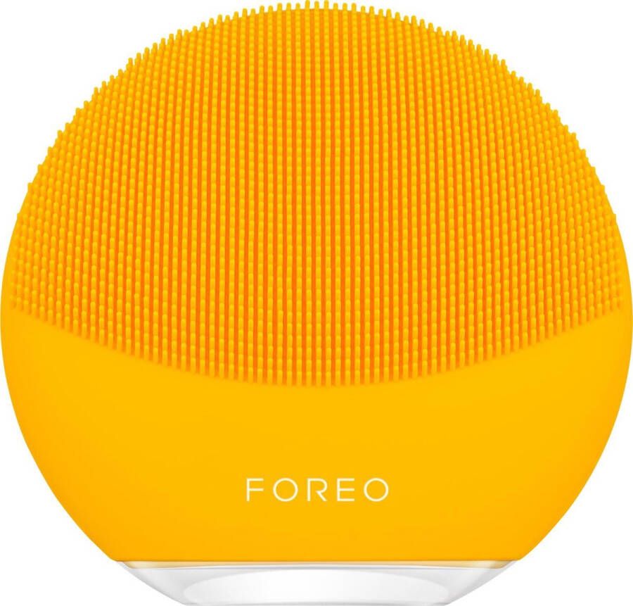 FOREO LUNA™ mini 3 – hét gezichtsreinigingsborstel voor elk moment Sunflower Yellow