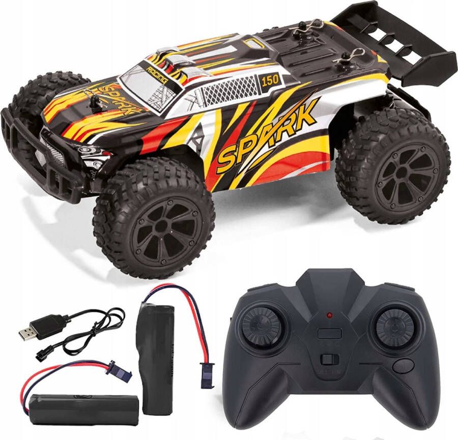 Forever Rc Auto Spark Rc-150 15km h Met Neon Led Verlichting