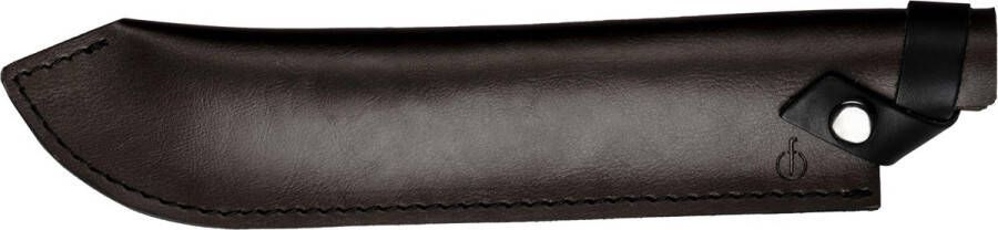 Forged lederen hoes voor slagersmes 25.5cm Bruin