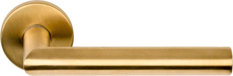 Formani BASIC LBII-19 deurkruk op rozet PVD mat goud 1501D142IMXX0