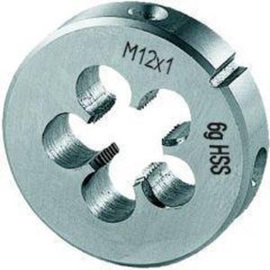 FORMAT Snijplaat voor metrisch fijne draad HSS EN 22568 M 10x0 75mm
